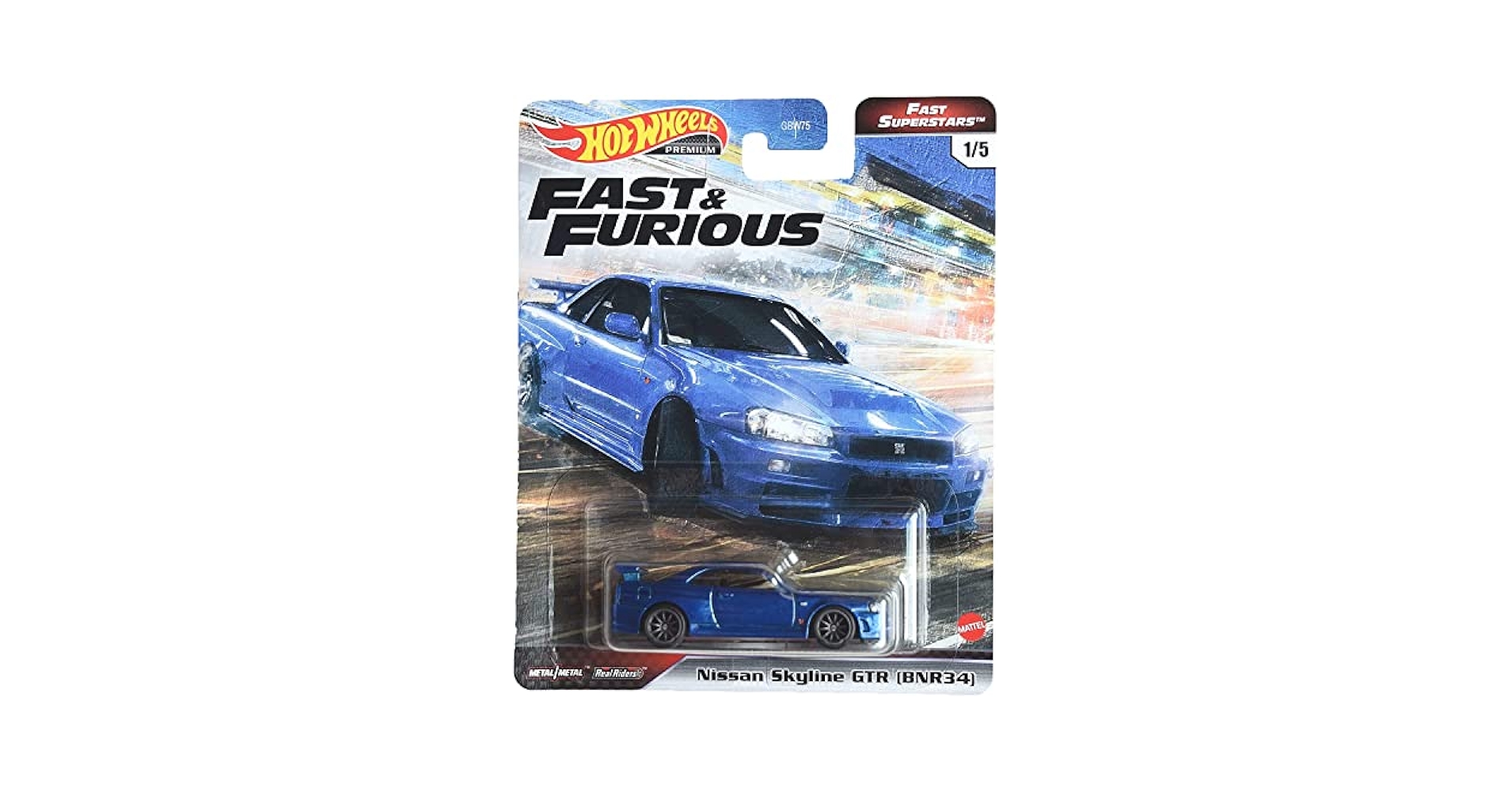Amazon.com: Hot Wheels Nissan Skyline GTR, [Blue] Fast
